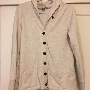 Lucky Brand Button Cardigan